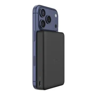 Belkin BOOST CHARGE Qi2 mágneses vezeték nélküli powerbank, 10 000 mAh, vékony, fekete Belkin BOOST CHARGE Qi2 mágneses vezeték nélküli powerbank, 10 000 mAh, vékony, fekete