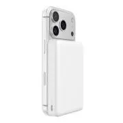 Belkin BOOST CHARGE Qi2 mágneses vezeték nélküli powerbank, 10 000 mAh, vékony, fehér