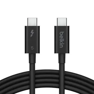 Belkin CONNECT Thunderbolt 5 passzív kábel, 80 Gb/s, 240 W, 1 m