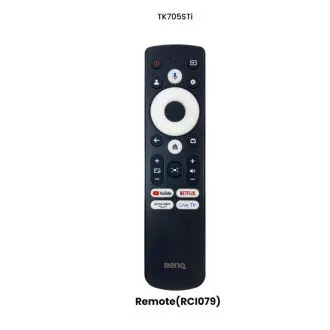 BenQ DLP TK705STi 4K UHD projektor, 3840x2160/3000 ANSI lm/600 000:1/HDMI/USB-A/USB-C/Jack/BT/Wi-Fi/Hangszóró/Google TV Android 11 BenQ DLP TK705STi 4K UHD projektor, 3840x2160/3000 ANSI lm/600 000:1/HDMI/USB-A/USB-C/Jack/BT/Wi-Fi/Hangszóró/Google TV Android 11