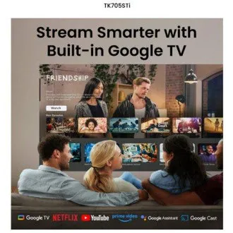 BenQ DLP TK705STi 4K UHD projektor, 3840x2160/3000 ANSI lm/600 000:1/HDMI/USB-A/USB-C/Jack/BT/Wi-Fi/Hangszóró/Google TV Android 11 BenQ DLP TK705STi 4K UHD projektor, 3840x2160/3000 ANSI lm/600 000:1/HDMI/USB-A/USB-C/Jack/BT/Wi-Fi/Hangszóró/Google TV Android 11