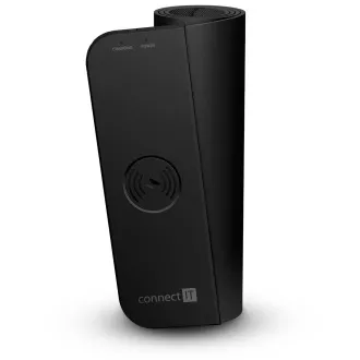 CONNECT IT CHARGE billentyűzet és egérpad Qi töltéssel, méret 1,5 mm L (800 × 300 mm), FEKETE