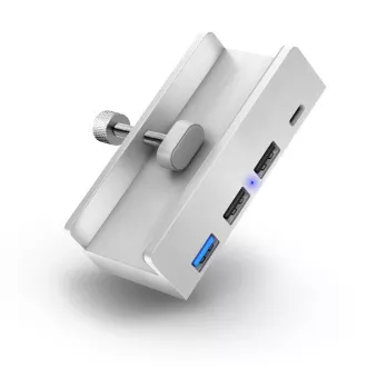 CONNECT IT USB DeskHub 4in1 asztali számítógéphez, SILVER CONNECT IT USB DeskHub 4in1 asztali számítógéphez, SILVER