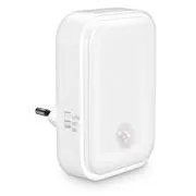 CONNECT IT SPARKLE 1 SENSOR éjjeli lámpa mozgásérzékelővel, 3 fényerősség, FEHÉR