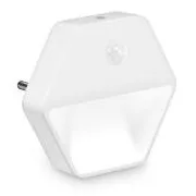 CONNECT IT SPARKLE 2 SENSOR éjjeli lámpa mozgásérzékelővel, 3 fényerősség, FEHÉR