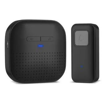 CONNECT IT DOORBELL 2 vezeték nélküli, elemes ajtócsengő, FEKETE CONNECT IT DOORBELL 2 vezeték nélküli, elemes ajtócsengő, FEKETE