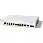 Cisco Catalyst switch C1200-8P-E-2G (8xGbE,2xGbE/SFP combo,8xPoE ,67W,ventilátor nélkül) - REFRESH