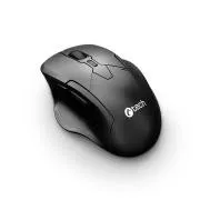 C-TECH WLM-17 Dual mode egér, vezeték nélküli, BT 5.0   2,4 GHz, 1600 DPI, 6 gomb, USB nano vevő, fekete