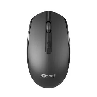 C-TECH WLM-15 Dual mode egér, vezeték nélküli, BT 5.0 2,4 GHz, 1600 DPI, 6 gomb, USB nano vevő, fekete C-TECH WLM-15 Dual mode egér, vezeték nélküli, BT 5.0 2,4 GHz, 1600 DPI, 6 gomb, USB nano vevő, fekete