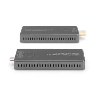 DIGITUS DS-55324 4K vezeték nélküli videó hosszabbító készlet, 30 m (USB-C - HDMI) DIGITUS DS-55324 4K vezeték nélküli videó hosszabbító készlet, 30 m (USB-C - HDMI)