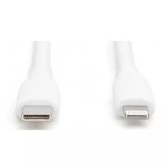 Digitus USB-C szilikon töltőkábel, USB-A - USB-C 2m, USB 2.0, 60W, fekete