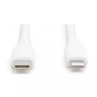 Digitus USB-C szilikon töltőkábel, USB-A - USB-C 2m, USB 2.0, 60W, fekete