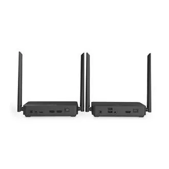 DIGITUS 4K/60 Hz vezeték nélküli HDMI KVM-hosszabbító készlet, 100 m, fekete DIGITUS 4K/60 Hz vezeték nélküli HDMI KVM-hosszabbító készlet, 100 m, fekete