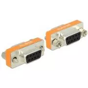 Delock adapter Null Modem Sub-D 9 tűs női/női Sub-D adapter