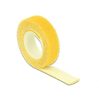 Delock Hook-and-loop rögzítőelemek L 1 m x W 13 mm tekercs sárga színben Delock Hook-and-loop rögzítőelemek L 1 m x W 13 mm tekercs sárga színben