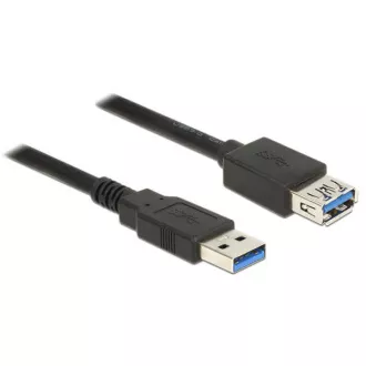Delock hosszabbítókábel USB 3.0 Type-A hím > USB 3.0 Type-A női 2,0 m fekete