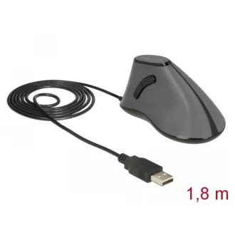 Delock ergonomikus függőleges optikai 5-gombos USB egér
