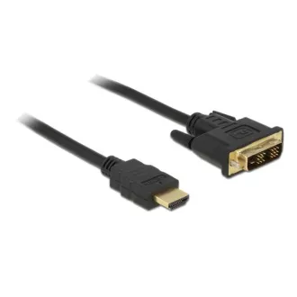 Delock DVI kábel - DVI-D 18 1 hím > HDMI A hím 2 m
