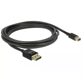 Delock kábel Mini DisplayPort-ból DisplayPort 8K 60 Hz-re 2 m DP 8K tanúsítvánnyal
