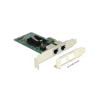 Delock PCI Express kártya > 2 x Gigabit LAN