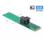 Delock adapter M.2 Key M SFF-8643 NVMe 22110 / 2280 / 2260 M.2 kulcs M-re SFF-8643 NVMe 22110 / 2280 / 2260