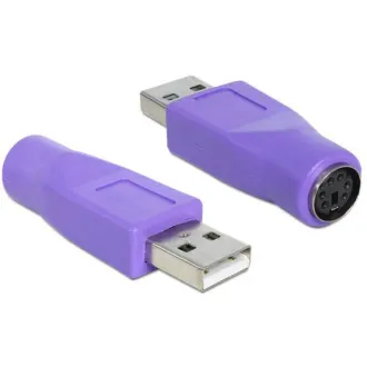 Delock adapter USB Type-A hím > PS/2 csatlakozó Delock adapter USB Type-A hím > PS/2 csatlakozó