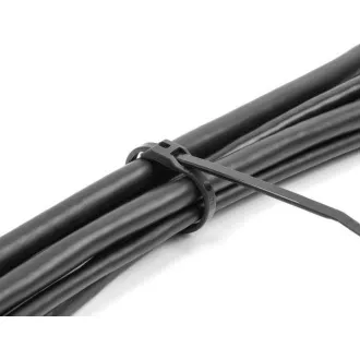 Delock kábelkötegelő lapos fejjel, L 205 x W 2,5 mm, 100 db fekete Delock kábelkötegelő lapos fejjel, L 205 x W 2,5 mm, 100 db fekete