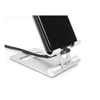 Delock USB-adapter, 40 Gbps, USB Type-C, PD 3.1, 240 W, hím–nő, derékszögű, 8K, 60 Hz, fém