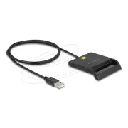 Delock USB 2.0 intelligens kártyaolvasó érintős chipes intelligens kártyákhoz