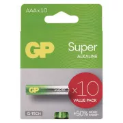 GP AAA Super, lúgos (LR03) - 10 db