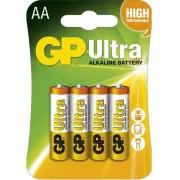 GP AA Ultra Alkaline (LR6) - 4 db