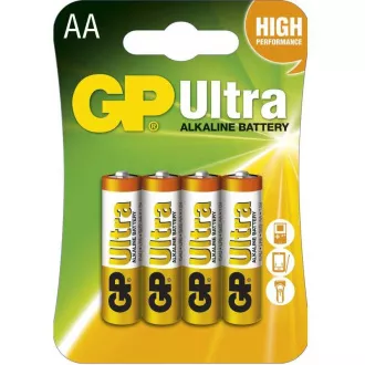 GP AA Ultra Alkaline (LR6) - 4 db GP AA Ultra Alkaline (LR6) - 4 db
