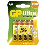 GP AA Ultra Alkaline (LR6) - 8 db