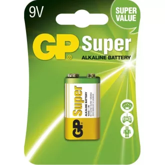 GP 9V Super Alkaline (6LR61) - 1 db