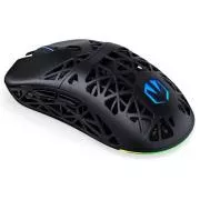 Endorfy LIV Plus vezeték nélküli, egér, játék, vezeték nélküli, optikai, akár 26000DPI, BT, 2.4Ghz USB, 6 gomb, Kailh GM 8.0, ARGB háttérvilágítás, nincs