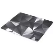Endorfy Crystal Black L egérpad, játék, 450×400×3mm, vízálló, fekete, fekete