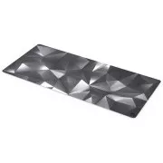 Endorfy Crystal Black XL egérpad, játék, 900×400×3mm, vízálló, fekete, fekete