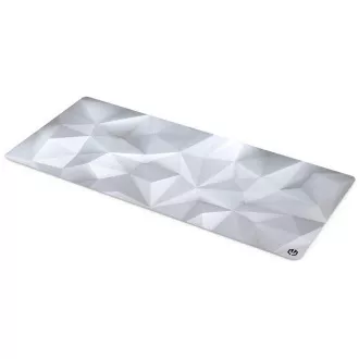 Endorfy Crystal Onyx White XL egéralátét, játék, 900×400×3mm, vízálló, fehér, fehér