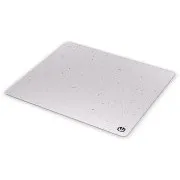 Endorfy Stoneflow White L, egérpad, játékhoz, 450×400×3 mm, vízálló, szegélyezett, fehér