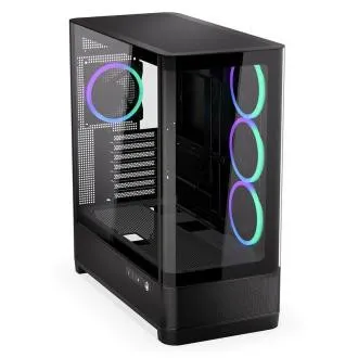 Endorfy Aquarius 8000 Corona, számítógép-ház, E-ATX, 4× ARGB 120 mm-es ventilátor, 2× USB 3.0, 1× USB-C, panorámás, lekerekített üveg, fekete Endorfy Aquarius 8000 Corona, számítógép-ház, E-ATX, 4× ARGB 120 mm-es ventilátor, 2× USB 3.0, 1× USB-C, panorámás, lekerekített üveg, fekete