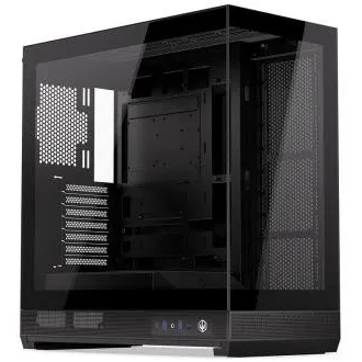 Endorfy Fishtank 6000 Flex, számítógép-ház, E-ATX, 2× USB 3.0, 1× USB-C, panorámás, üvegezett oldalfal és előlaps, keskeny, fekete Endorfy Fishtank 6000 Flex, számítógép-ház, E-ATX, 2× USB 3.0, 1× USB-C, panorámás, üvegezett oldalfal és előlaps, keskeny, fekete