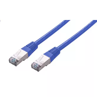 C-TECH Cat5e patchkábel, FTP, kék, 0,25m