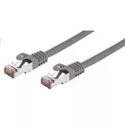 C-TECH Patchkábel Cat6, FTP, szürke, 3m