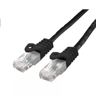 C-TECH Patchkábel Cat6, UTP, fekete, 0,25m C-TECH Patchkábel Cat6, UTP, fekete, 0,25m