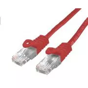 C-TECH Patchkábel Cat6, UTP, piros, 1m