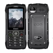 EVOLVEO StrongPhone H1, 2,8" vízálló/2xSIM/2px/micro SDHC/5000mAh/fekete-szürke