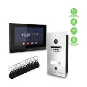 EVOLVEO DoorPhone ID-1, 2-vezetékes videótelefon RFID-vel, ujjlenyomat-olvasóval és ONVIF-kamerák támogatásával