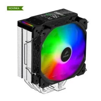 EVOLVEO QuietCool7, CPU-hűtő digitális kijelzővel, 6 hőcsővel, fekete EVOLVEO QuietCool7, CPU-hűtő digitális kijelzővel, 6 hőcsővel, fekete