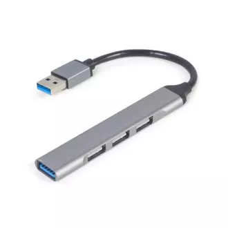 Gembird USB hub 4 portos USB 3.1 (Gen 1),ezüst