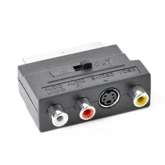 Gembird kétirányú SCART/RCA/S-VIDEO adapter Gembird kétirányú SCART/RCA/S-VIDEO adapter